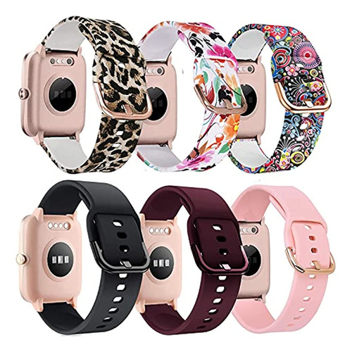 Vicrior Bands Compatibles Con Veryfitpro Id205l Smart Watch