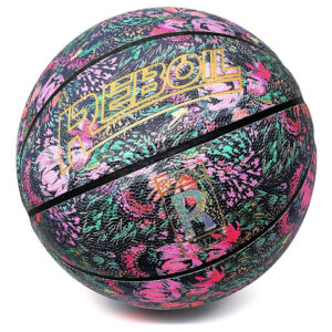 Reboilphase Balón De Baloncesto De Cuero Para Niños, Balo. Color Victoria