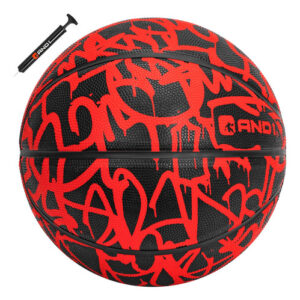 And1 Fantom - Pelota De Baloncesto Y Bomba (serie Graffiti). Color Rojo