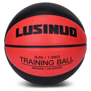 Mkobat Baloncesto De Entrenamiento Con Peso De 29.5 Pulgada. Color Rojo