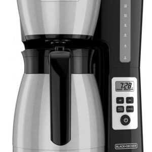 Cafetera Black+decker Cm2046s Semi Automática Plateada Y Negra De Filtro 120v