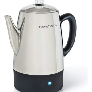 Homecraft Hcpc10ss - Cafetera De Acero Inoxidable Para 10 T