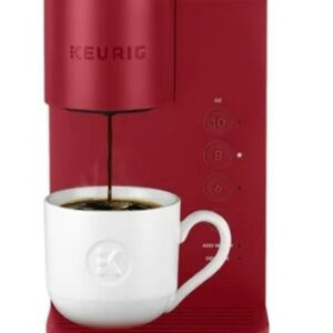 Keurig K-express Essentials Single Serve Kcup Cafetera, Roja Color Rojo