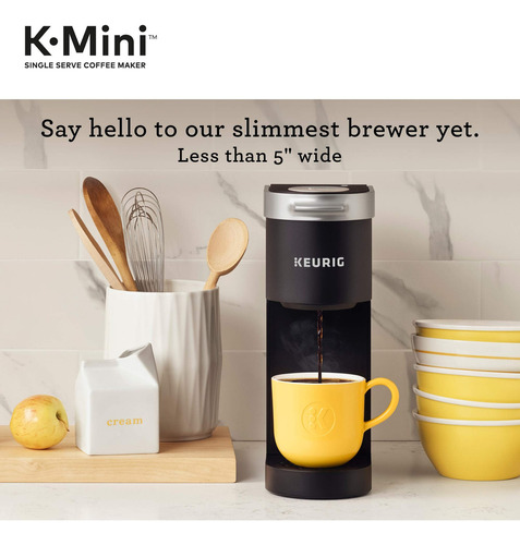Keurig K-mini Cafetera De Una Sola Porción K-cup, Cafetera. Color Negro - Imagen 3