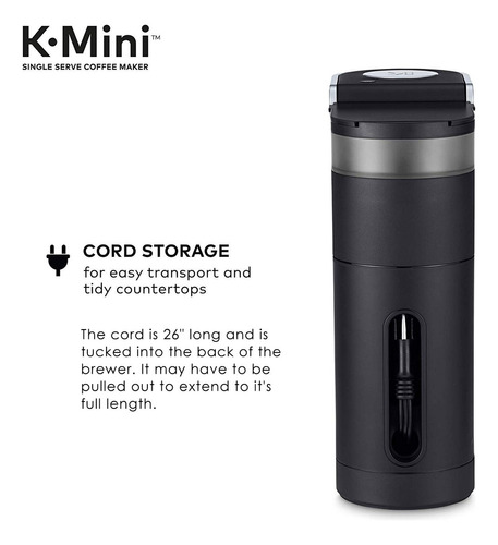 Keurig K-mini Cafetera De Una Sola Porción K-cup, Cafetera. Color Negro - Imagen 6