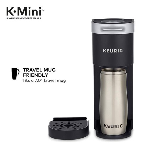 Keurig K-mini Cafetera De Una Sola Porción K-cup, Cafetera. Color Negro - Imagen 8