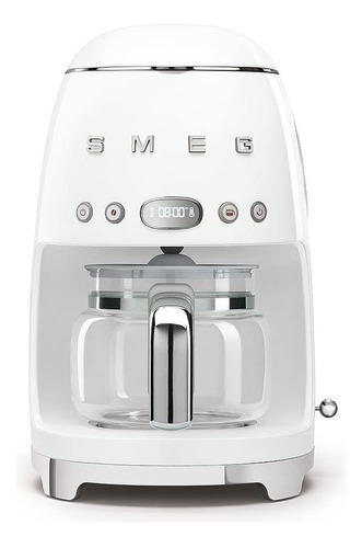Smeg Dcf02whuk - Máquina De Café Por Goteo, Modo De Arran. Color Blanco