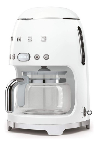 Smeg Dcf02whuk - Máquina De Café Por Goteo, Modo De Arran. Color Blanco - Imagen 3