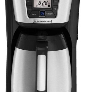 Cafetera Black+decker Cm2035 Automática Negra Y Plata De Filtro 120v