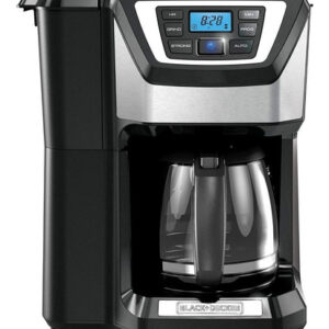 Cafetera Black+decker Mill & Brew Cm5000 Super Automática Black De Filtro 120v
