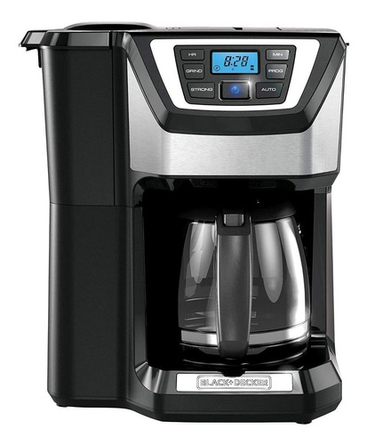 Cafetera Black+decker Mill & Brew Cm5000 Super Automática Black De Filtro 120v