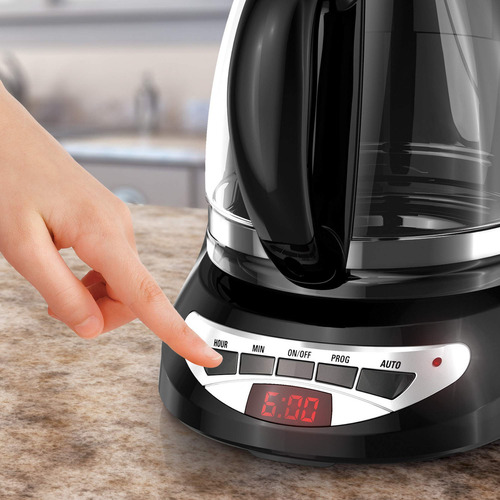 Black+decker Cafetera Programable Dcm100b De 12 Tazas Con J. Color Negro - Imagen 9