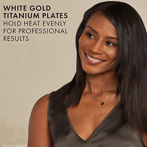 Hot Tools Pro Artist - Plancha Digital De Oro Blanco, 1.0 . Color Blanco - Imagen 3