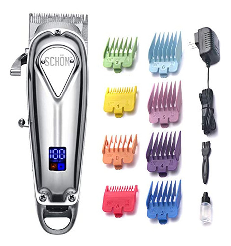 Cortadora Y Recortadora De Cabello Recargable Inalámbrica Sc - Imagen 3
