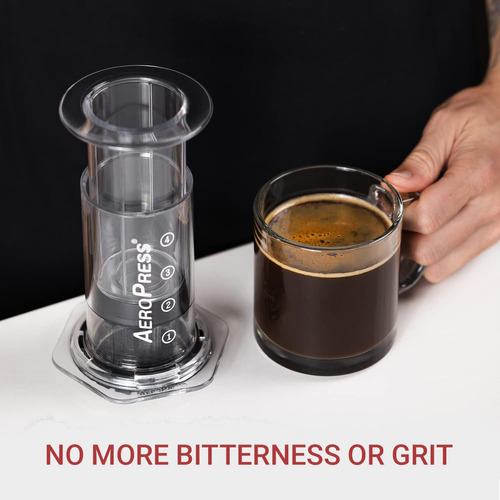Cafetera Aeropress , Portátil, 3 En 1 , 296 Ml , Clear - Imagen 5