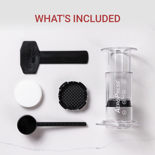 Cafetera Aeropress , Portátil, 3 En 1 , 296 Ml , Clear - Imagen 7