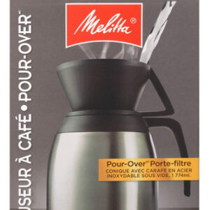 Melitta Cafetera, Cápsula Con Vertedor Más Taza Para Viaj. Color Jarra De Acero
