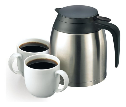Melitta Cafetera, Cápsula Con Vertedor Más Taza Para Viaj. Color Jarra De Acero - Imagen 4