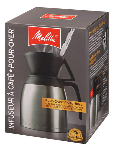 Melitta Cafetera, Cápsula Con Vertedor Más Taza Para Viaj. Color Jarra De Acero - Imagen 6