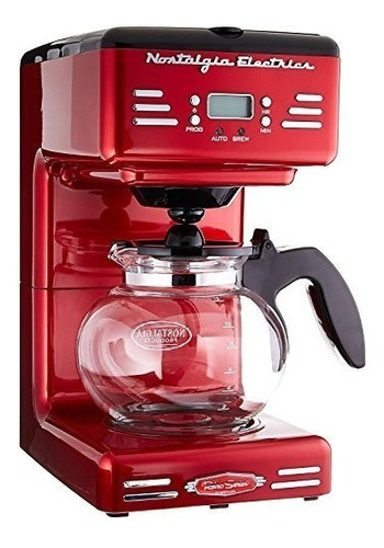 Cafetera Nostalgia Retro Series Rcof-120 Automática Roja De Filtro 120v - Imagen 3