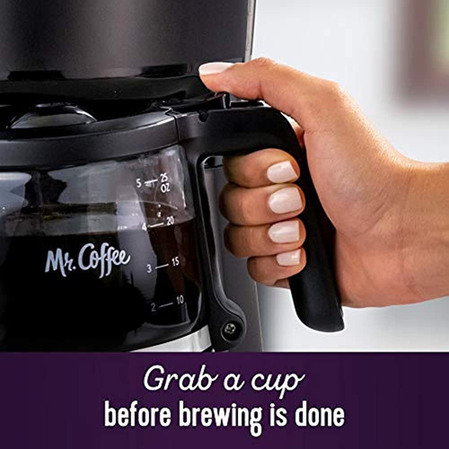 Mr. Coffee 2129512, Mini Cafetera Con Interruptor De 5 Tazas - Imagen 4
