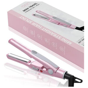 Dan Technology , Plancha De Pelo Pequeña Para Cabello Cort. Color Rosa B