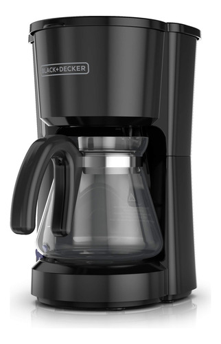 Black+decker Cmb Cafetera De 5 Tazas, Diseño Compacto Color Negro