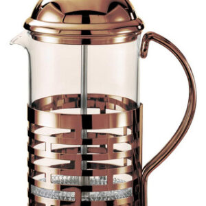 Service Ideas T677brnz Prensa De Café De Ladrillo, Bronce,. Color Bronce