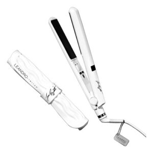 Conair Leandro Limited X Conair - Plancha De Pelo Digital D. Color Blanco