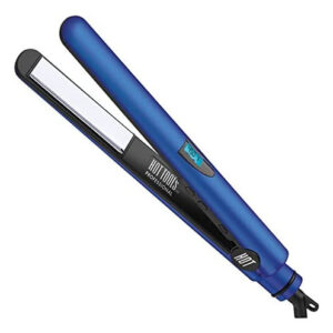Hot Tools Plancha Plana Profesional De Titanio Micro-shine . Color Azul (radiant Blue)