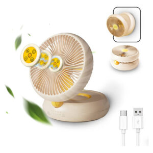 Coplax Ventilador De Mesa, Ventilador De Control Remoto Rec