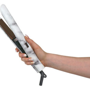 Aria Beauty Plancha Digital De Mármol Infrarrojo De 1 PuLG. Color Gris