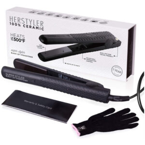 Plancha Para Alisar Cabello Herstyler (), Neg. Color Black