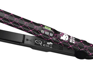 Hello Kitty Plancha Y Alisadora Profesional Color Negro