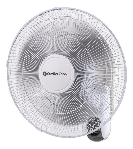 Comfort Zone Ventilador De Pared 16'' Y 3 Velocidades Cz16wr Color De La Estructura Blanco Diámetro 40640 Cm Material De Las Aspas Plástico - Imagen 3