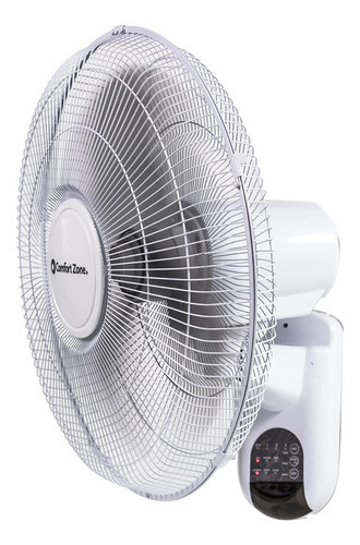 Comfort Zone Ventilador De Pared 16'' Y 3 Velocidades Cz16wr Color De La Estructura Blanco Diámetro 40640 Cm Material De Las Aspas Plástico - Imagen 4