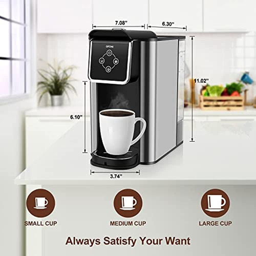 Cafetera, Sifene 3 En 1 Cafetera De Una Sola Porción, Cafete - Imagen 3
