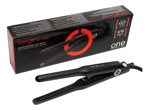 One Styling Plancha De Pelo Profesional Con Placas De Cerá. Color Negro