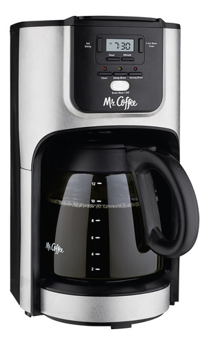Máquina De Café Programable Con Capacidad Para 12 Tazas C. Color Acero Inoxidable