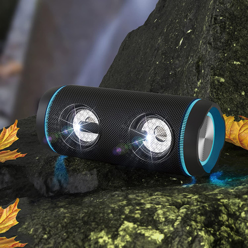 Eduplink Altavoces Bluetooth De Volumen Más Fuerte, Graves. Color Negro - Imagen 5