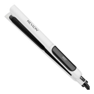Revlon Crystal C + Plancha De Pelo Digital De Cerámica | B. Color Blanco