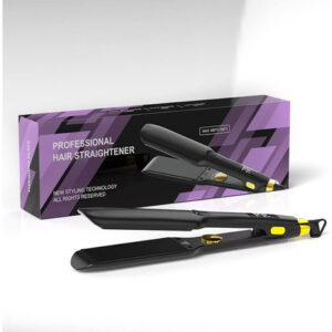 Plancha De Cerámica Caliente Del Pelo De La Plancha 1,75 D. Color Negro