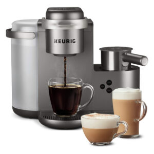 Keurig - Cafetera K-cafe De Una Sola Porción, Cápsulas K-. Color Nickel