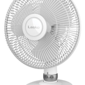 Lasko - D Ventilador De Mesa De 12 Pulgadas Con Dial En El