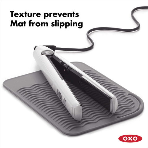 Oxo - Funda De Viaje De Silicona Resistente Al Calor Para P. Color Gris - Imagen 3