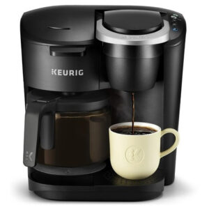 Cafetera Keurig K-duo Essentials K-cuppods 12 Tazas Premium