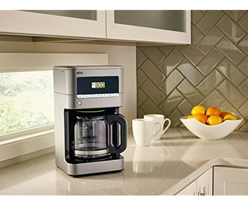 Braun Kf7070 Brewsense Cafetera De Vidrio De Goteo, 12 Tazas - Imagen 4