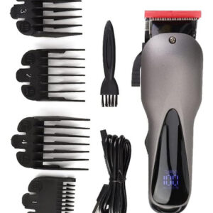 Qkiss Led Ajustable Hair Trimmer Electric Barber Hair Cutter