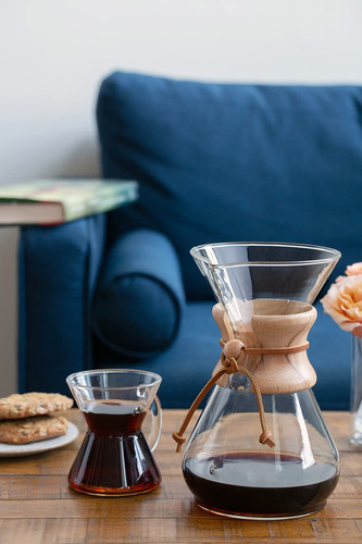 Cafetera De Vidrio Chemex, Classic, Transparente - Imagen 5