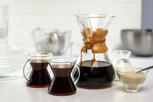 Cafetera De Vidrio Chemex, Classic, Transparente - Imagen 6